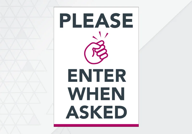 Poster - Entrance