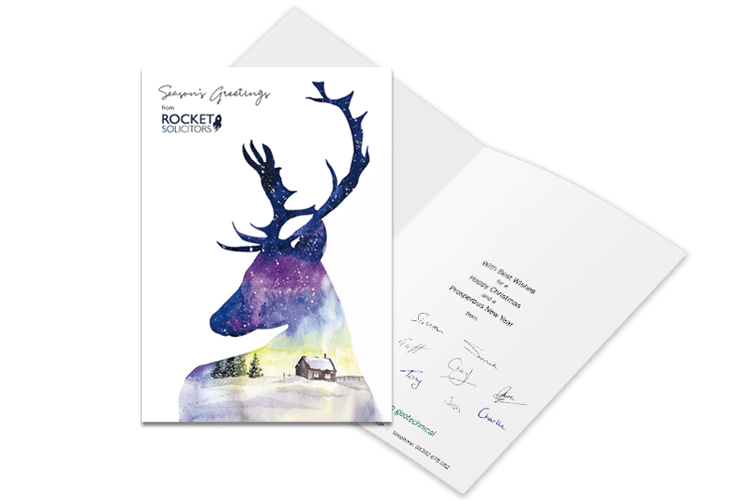 Quality Custom Christmas Cards Quick Turnaround QuickPrint (SW) Ltd