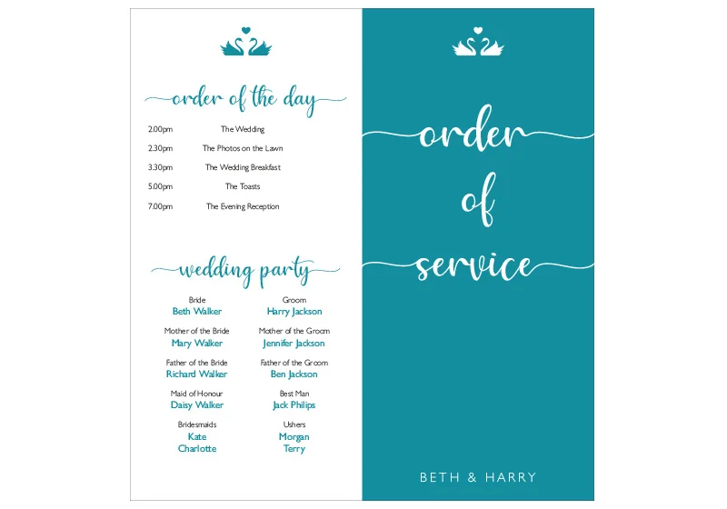 Order of Service