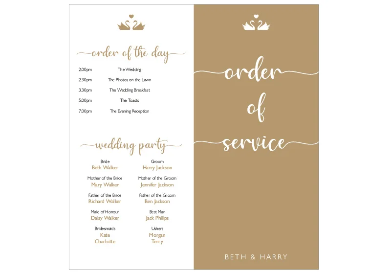 Order of Service
