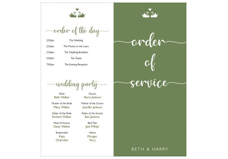 Order of Service