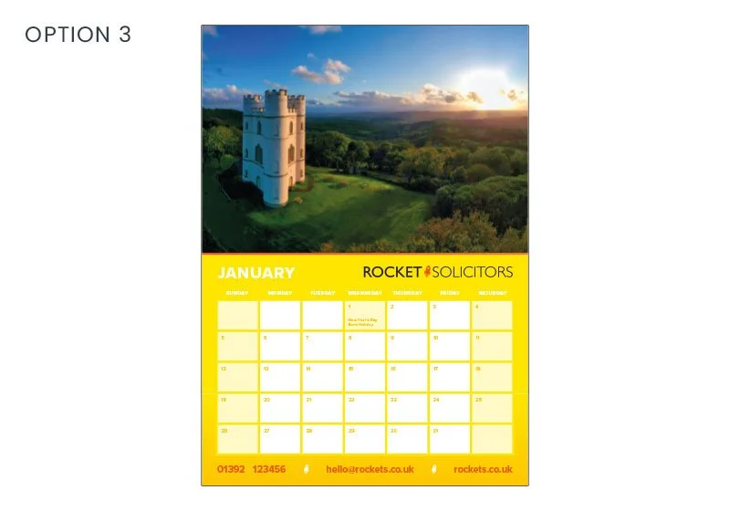 A4 Wall Calendars Portrait