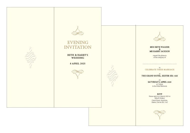 Evening Invitation