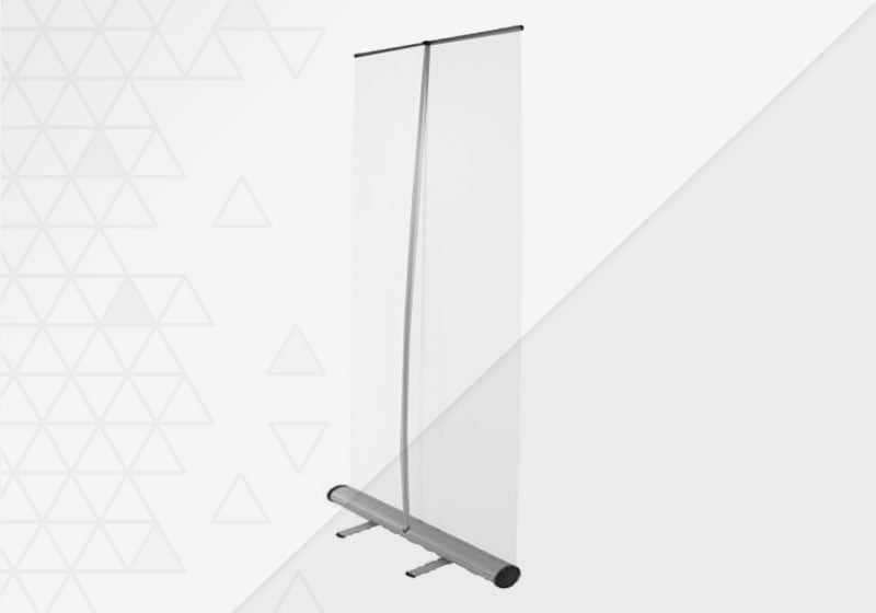 Transparent RollUp Screen Dividers Quick Turnaround QuickPrint (SW